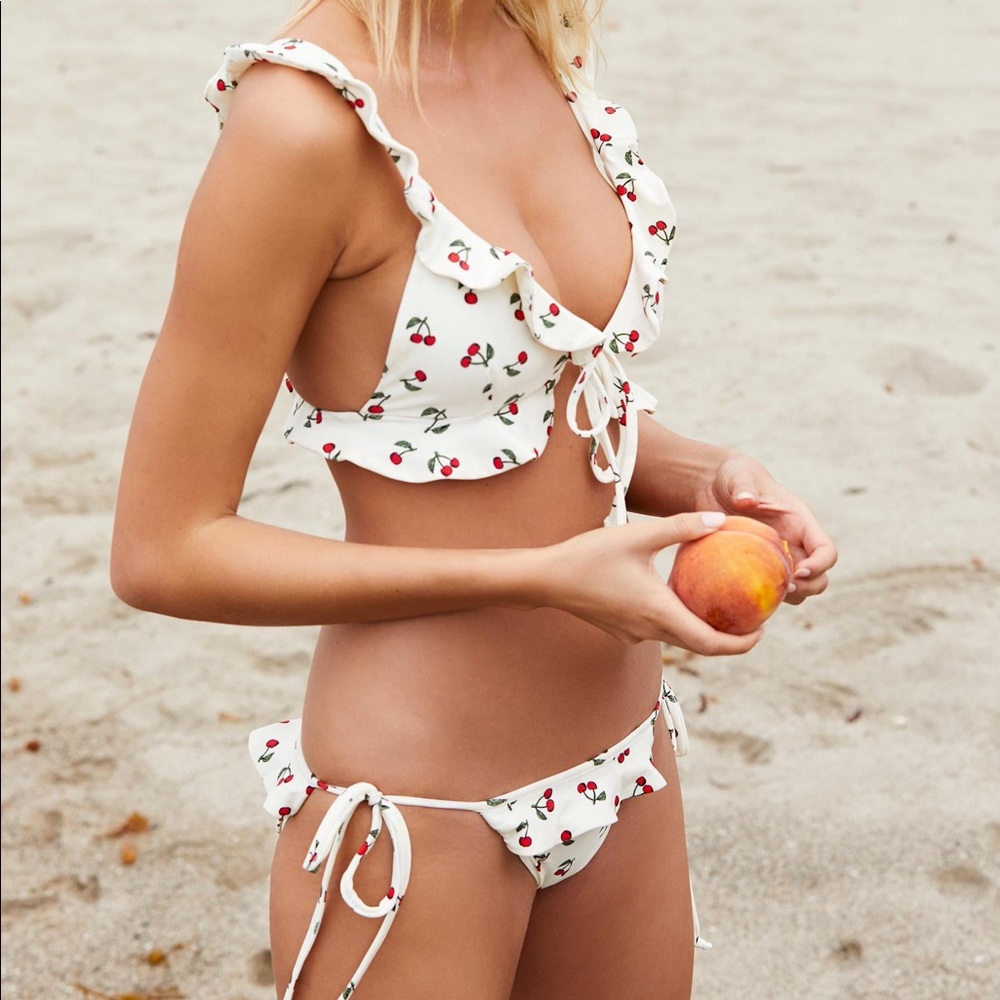 ISO For Love and Lemons Mon Cheri cherry bikini!